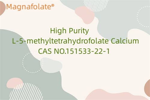 Kalsium L-5-methyltetrahydrofolate Ketulenan Tinggi
