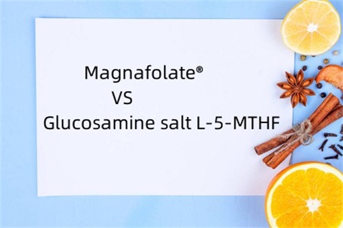 Kalsium L-5-methyltetrahydrofolate VS Glucosamine salt L-5-MTHF